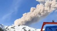 Aseguran que la pluma de cenizas del volcán Chillán no afectó el suelo neuquino