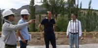 Avanza la obra del nuevo edificio de la Escuela Primaria N° 149 de Huaraco 