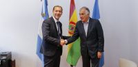 Gutiérrez recibió al embajador de Bolivia en Argentina