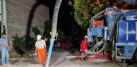 EPAS finalizó el arreglo del colector cloacal de calle Copahue 