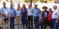 Gutierrez inauguró el abastecimiento de agua para pobladores de la comunidad Linares