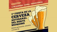 A pura danza y música, se viene la primera Fiesta de la Cerveza Artesanal del Norte Neuquino
