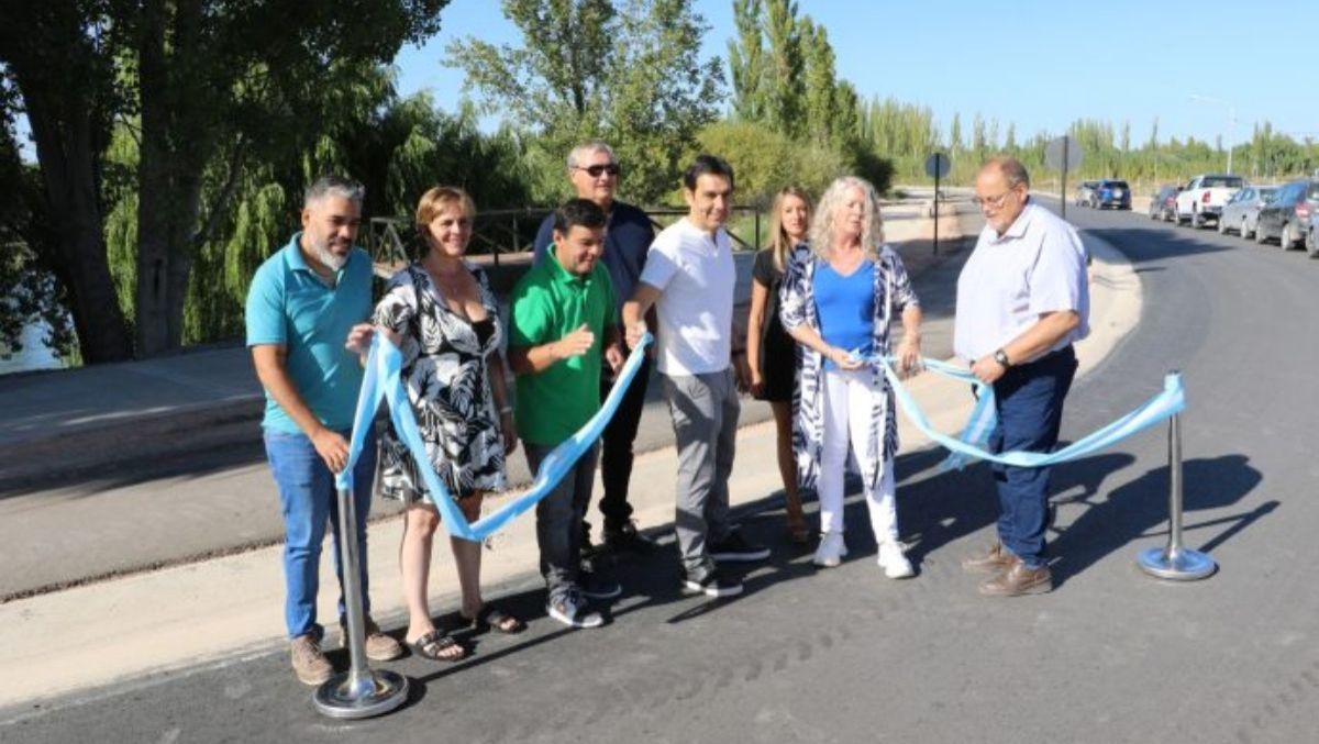 Se inauguró un nuevo tramo del Paseo Costero que une el río Neuquén con las obras del Limay