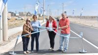 La Municipalidad inauguró el asfalto de la Avenida Soldi, un corredor principal entre el norte y oeste de la ciudad