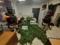 Prefectura secuestró en Neuquén casi 60 kilos de marihuana