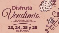 Llega la Vendimia a Neuquén Capital y a San Patricio del Chañar (comienza hoy y se extenderá hasta el domingo 26)