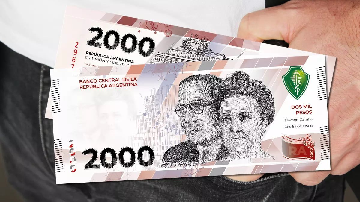 Ya circula el nuevo billete de 2000 pesos: Cómo identificar los falsos