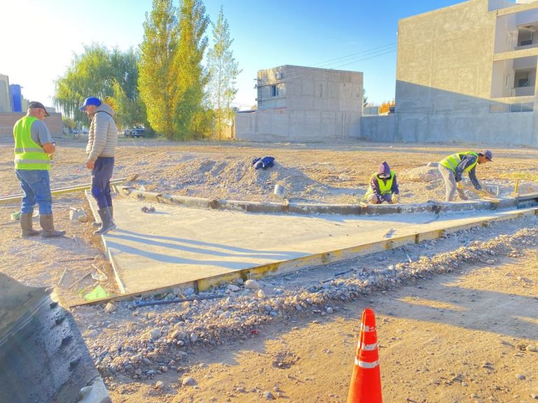 A buen ritmo, avanzan las obras en el sur de la ciudad | Neuquén Al ...