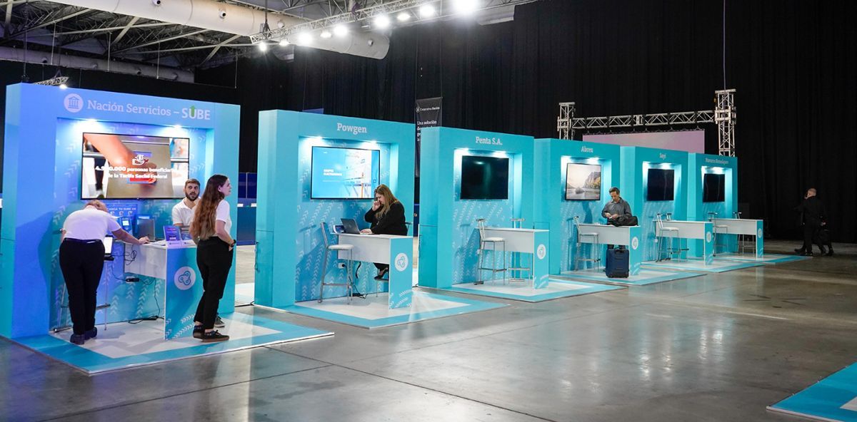 El gobernador participó de la apertura de BNA Conecta en Tecnópolis