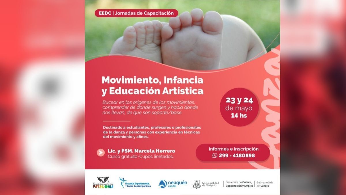 Convocan a participar de las jornadas de capacitación sobre educación artística
