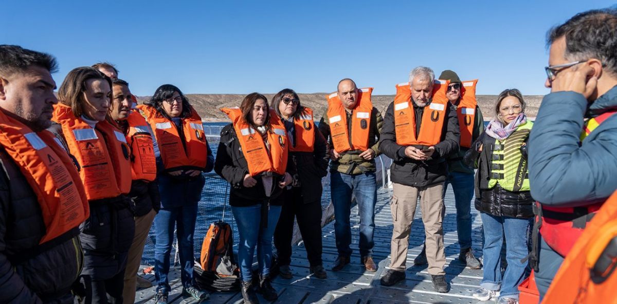 Destacan la calidad y el estatus sanitario de la acuicultura neuquina