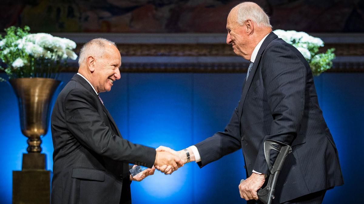 El matemático argentino Luis Caffarelli recibió el Premio Abel en Oslo 