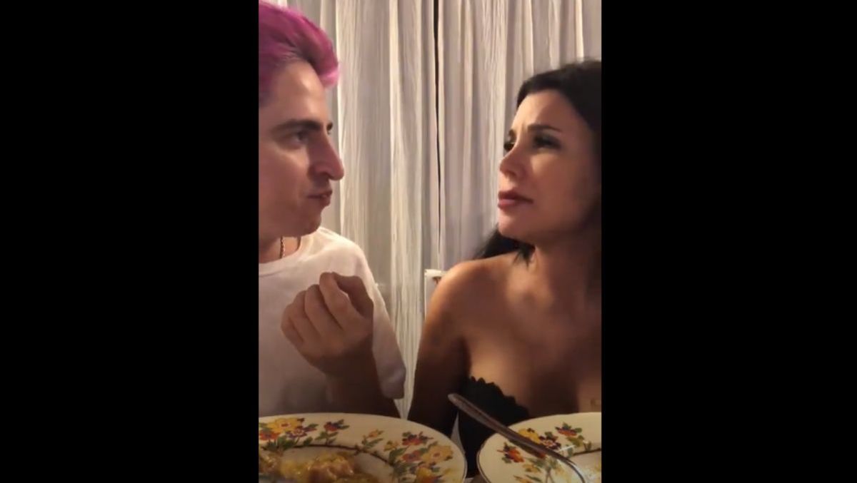 La desopilante reacción de Charlotte Caniggia al probar locro por primera vez
